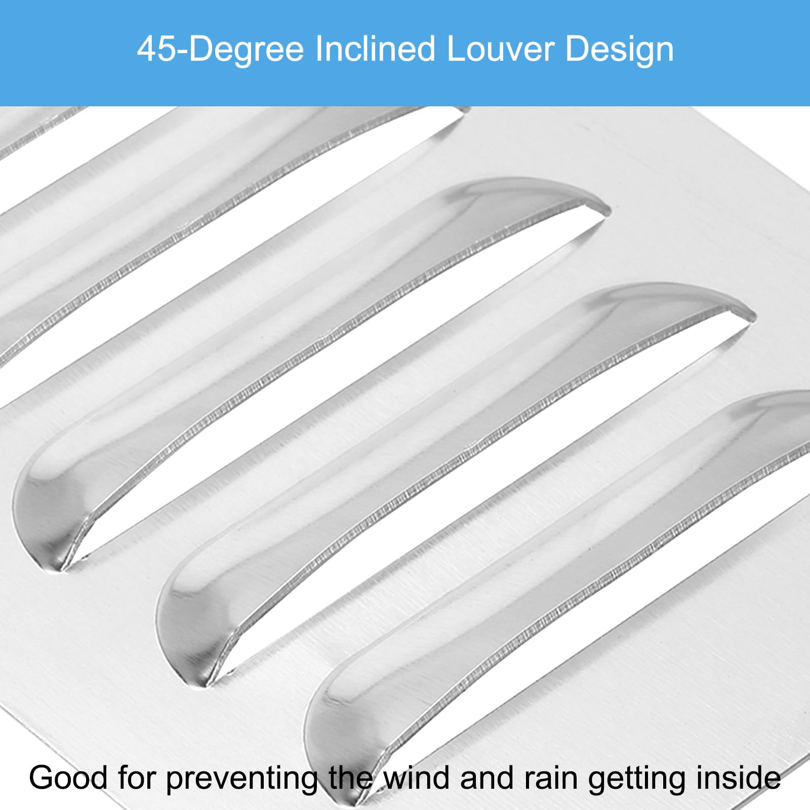 PATIKIL 4 x 6 Inch Aluminum Vent Cover - Image 3