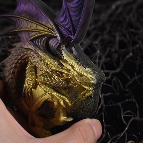 Miniatura 4 de Molde de vela de dragón de rosa de cráneo, molde de rosa, molde de resina de dragón, molde de arcilla, molde de fundición de resina de joyería,