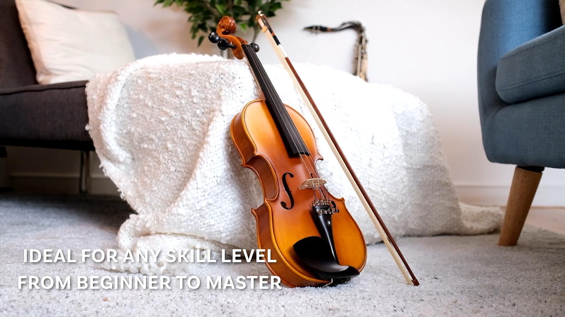 Amazon.com: Mendini By Cecilio 1/2 Violin Set For Beginners