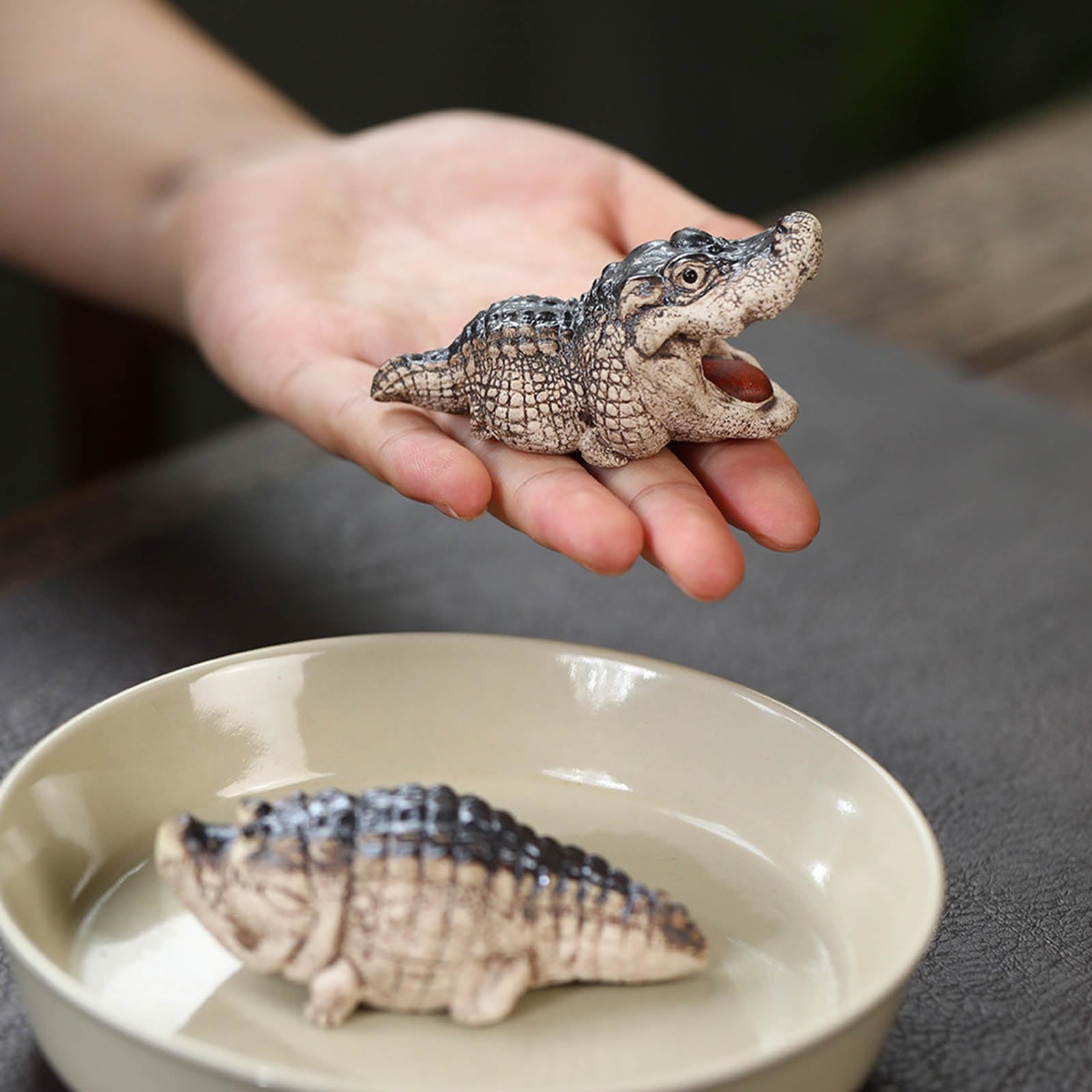 Figurine De Thé Pour Animal De Compagnie - Décoration Portable