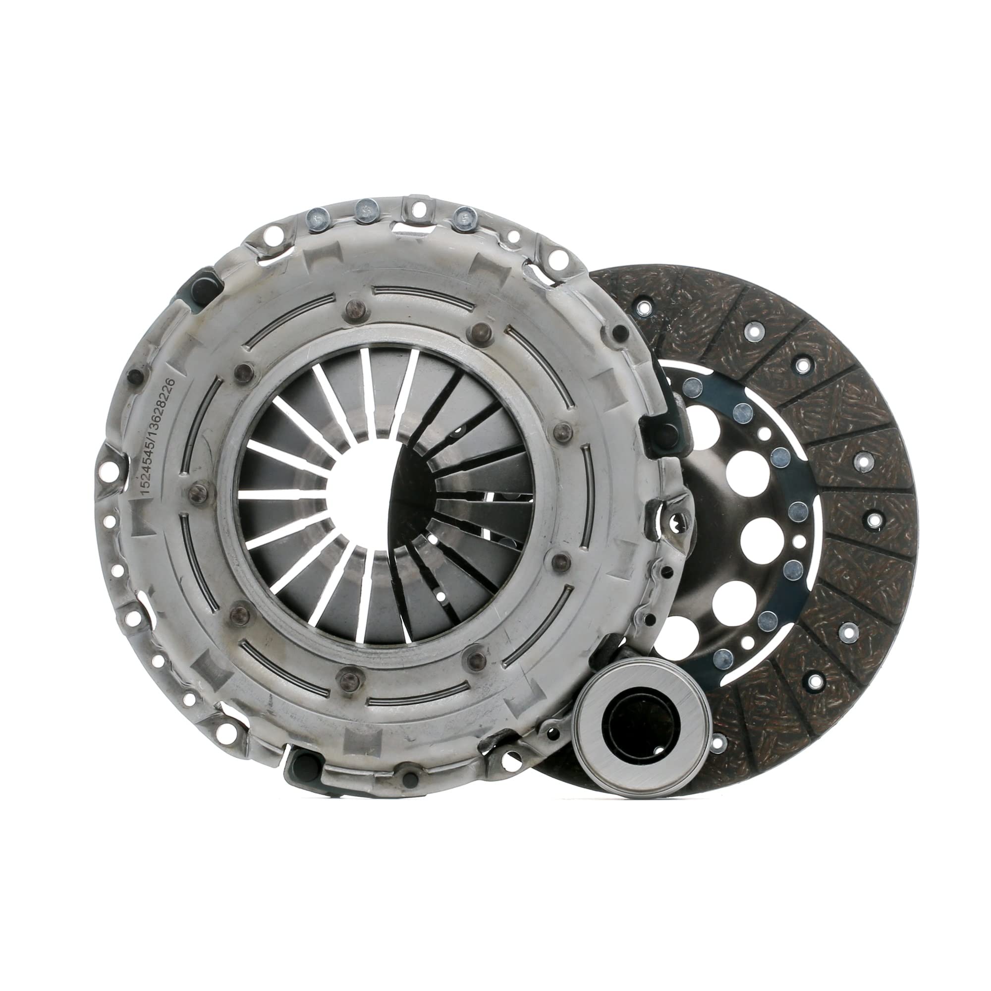 RIDEX 479C0162 Kit de embrague con cojinete de desembrague se requiere herramiente especial para montaje Revisar/sustituir volante doble masa Compatible con CITROËN C4 Grand Picasso I UA