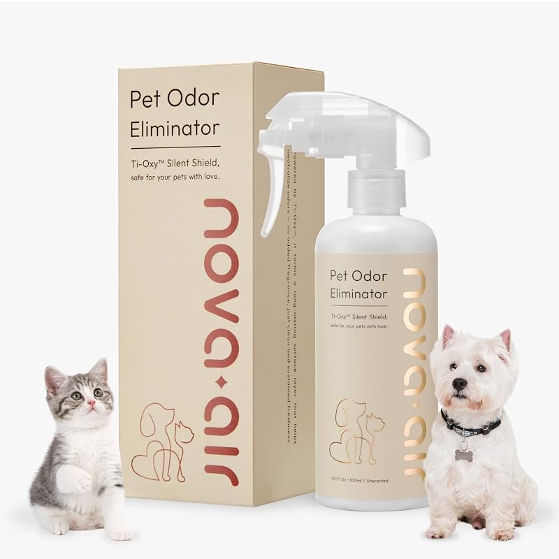 Removedor de Odores para Gatos e Casa em Spray sem Fragrância nova-air 300 mL