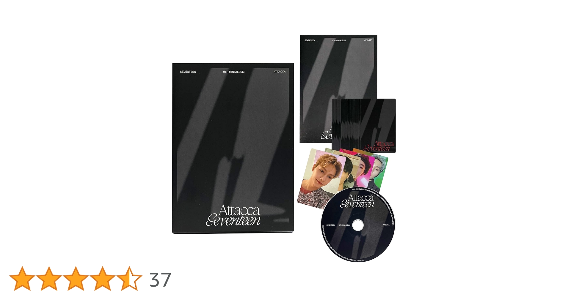 Amazon.co.jp: SEVENTEEN - 9集ミニ [Attacca] (CARAT Ver. - ランダム