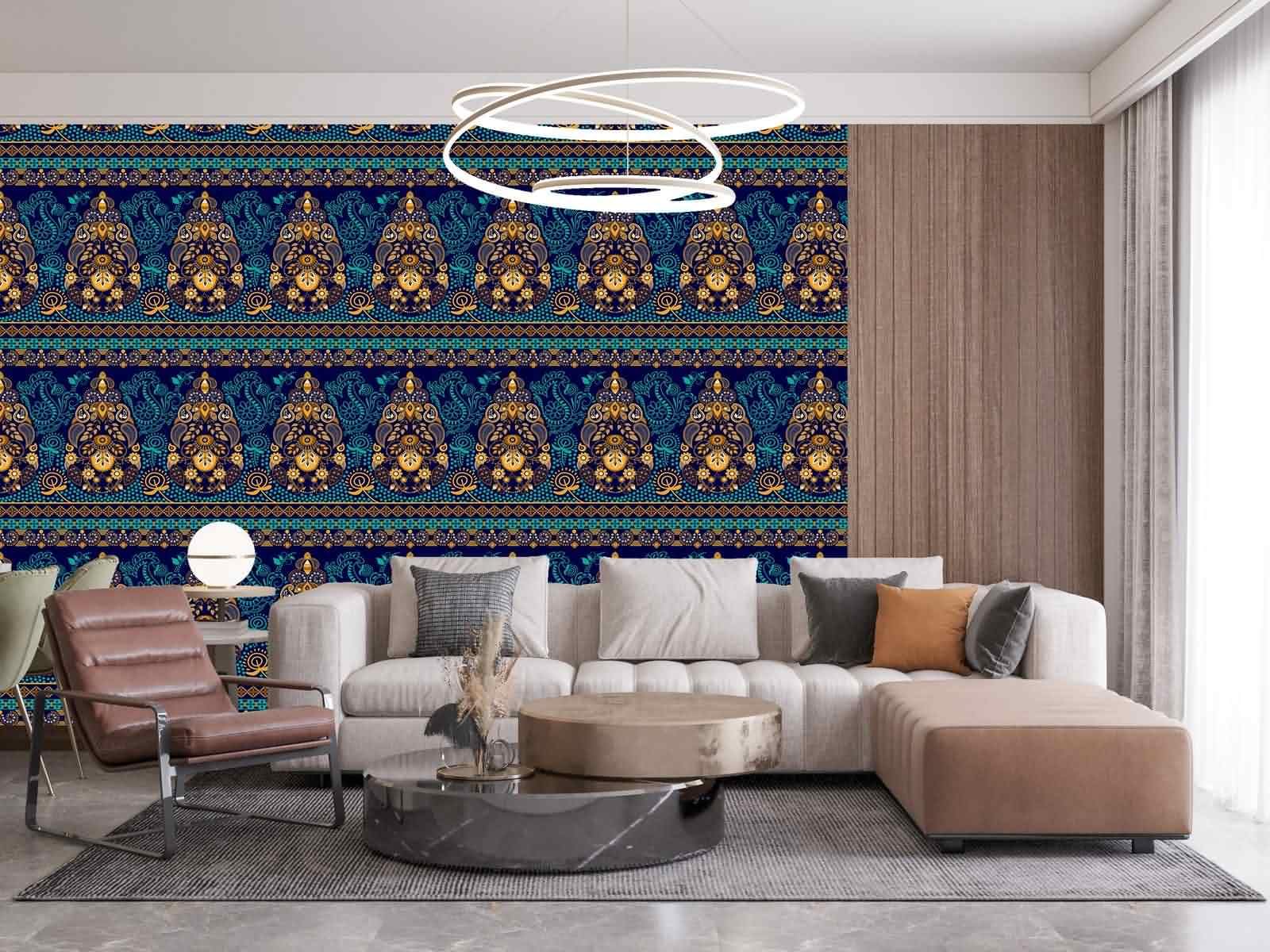 Sypialnia Dekoracja ścienna Salon Cecha Materiał Retro Zmywalny 45 x 1200