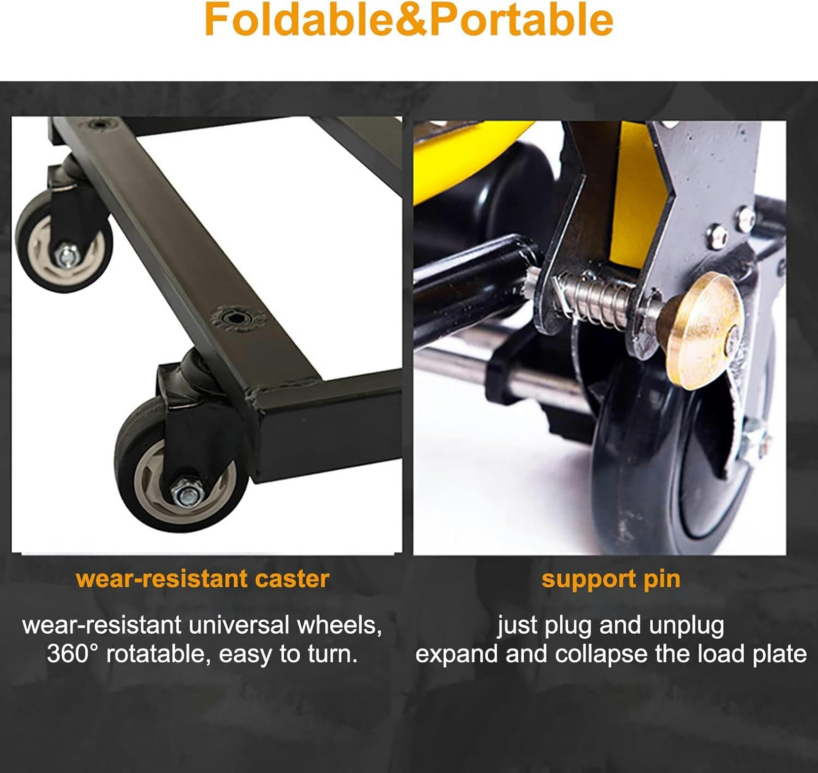 Carrello montascale Elettrico Carrello Elettrico Pieghevole e Carrello 200 kg, Carrello saliscale, sali/scendi Facilmente dalle Scale, Batteria Rimovibile~/