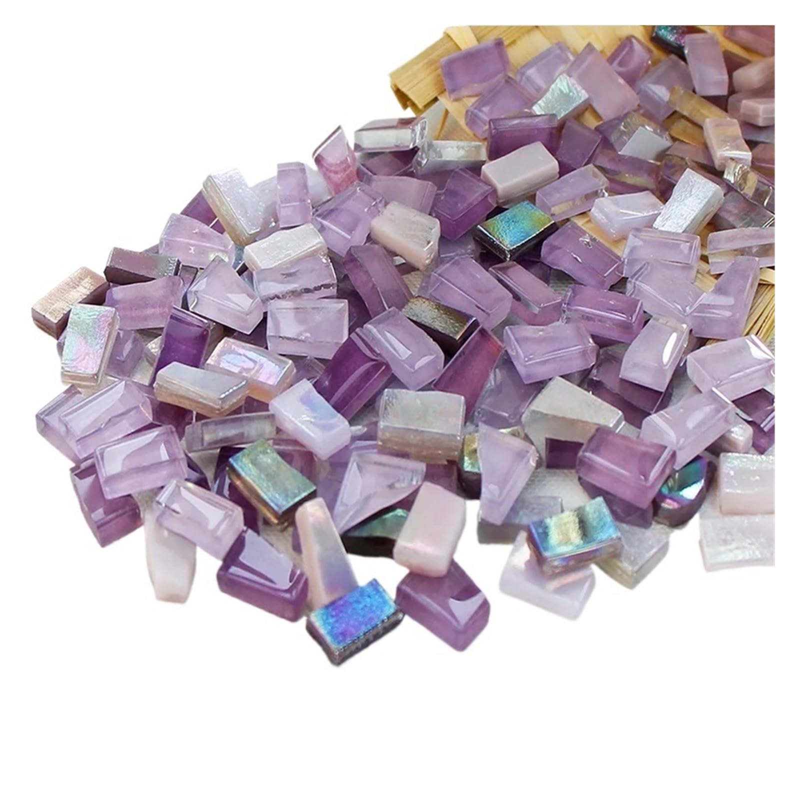 Wbtajzhy Type 8 Ceramics Mosaic Tiles 250G Multicolor For Diy Craft Arts(Type 8)