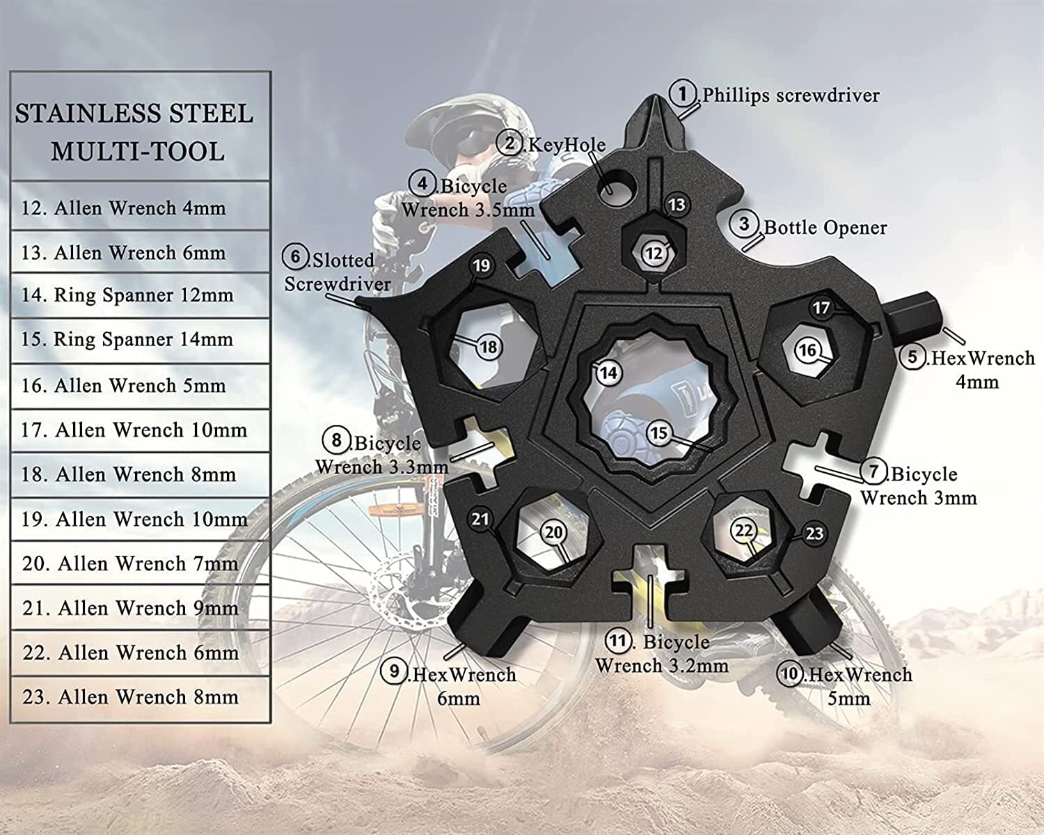 Snowflake Multitool, Schraubendreherschlüssel
