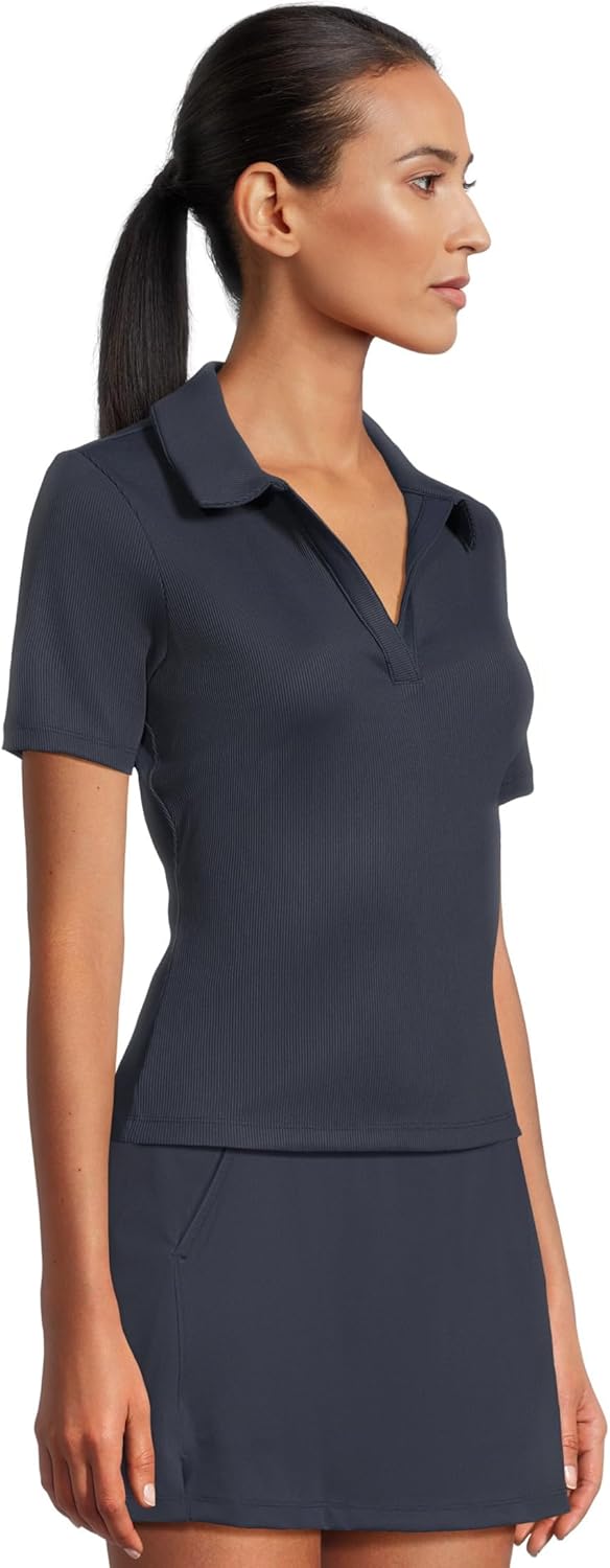 TravisMathew Moveknit Short Sleeve V-Neck Polo - Image 2