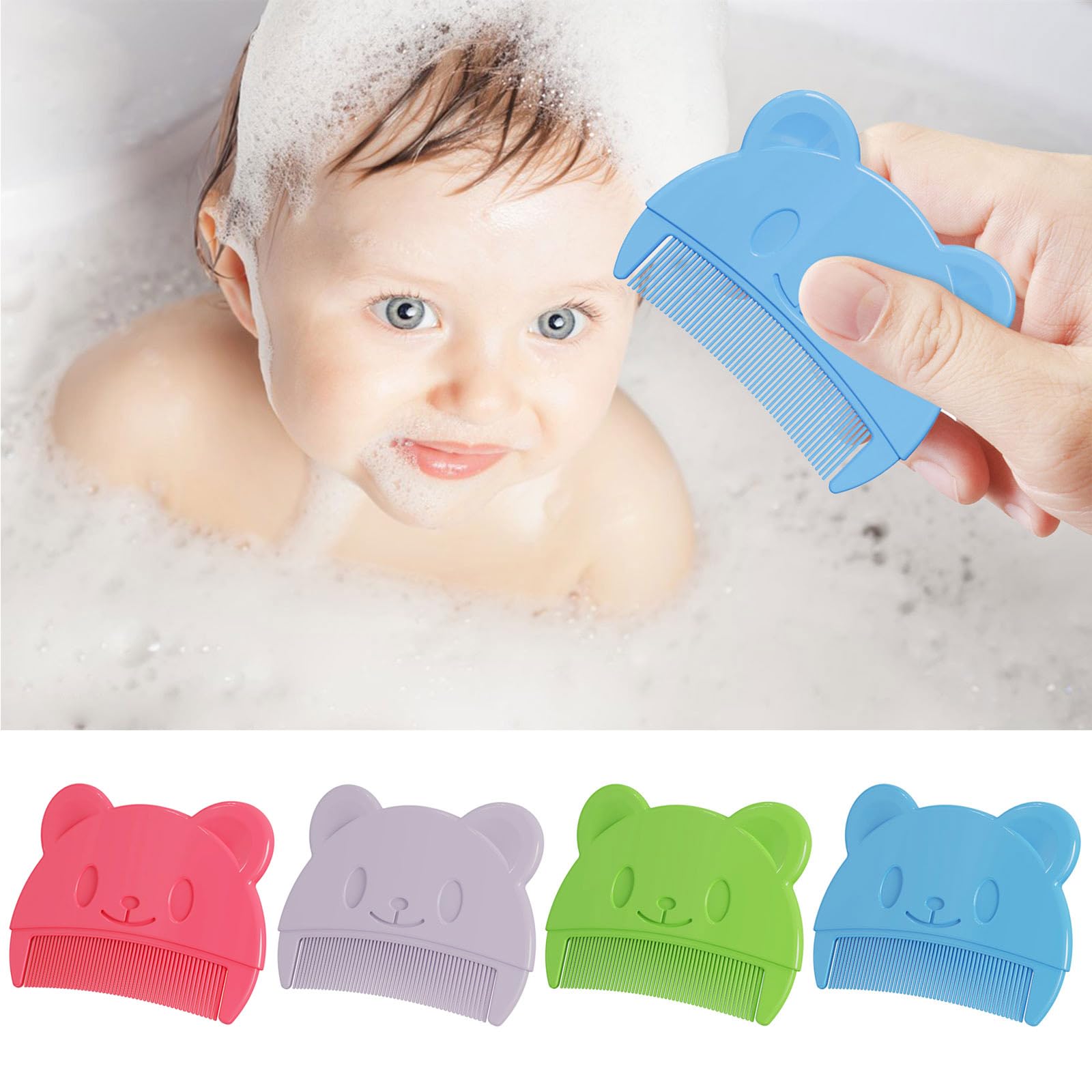 Neonato Caps Spazzola Morbida Spazzola Per Capelli Pettine Per Capelli Set Viaggio Styling Pettine Per Il Bambino Bambino Massaggio Testa