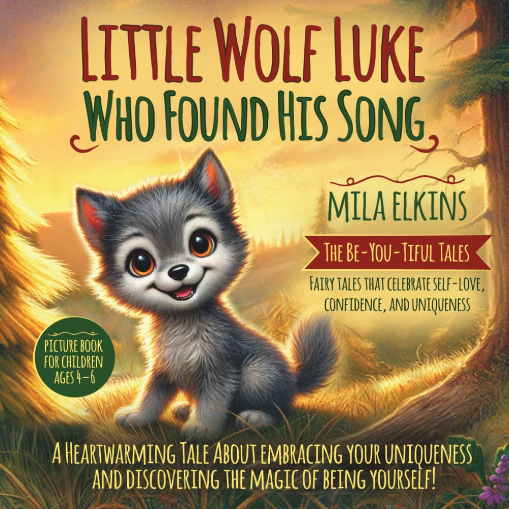 Little Wolf Luke Who Found His Song: A Heartwarming Tale About Embracing Your Uniqueness and Discovering the Magic of Being Yourself! (The Be-You-Tiful Tales)