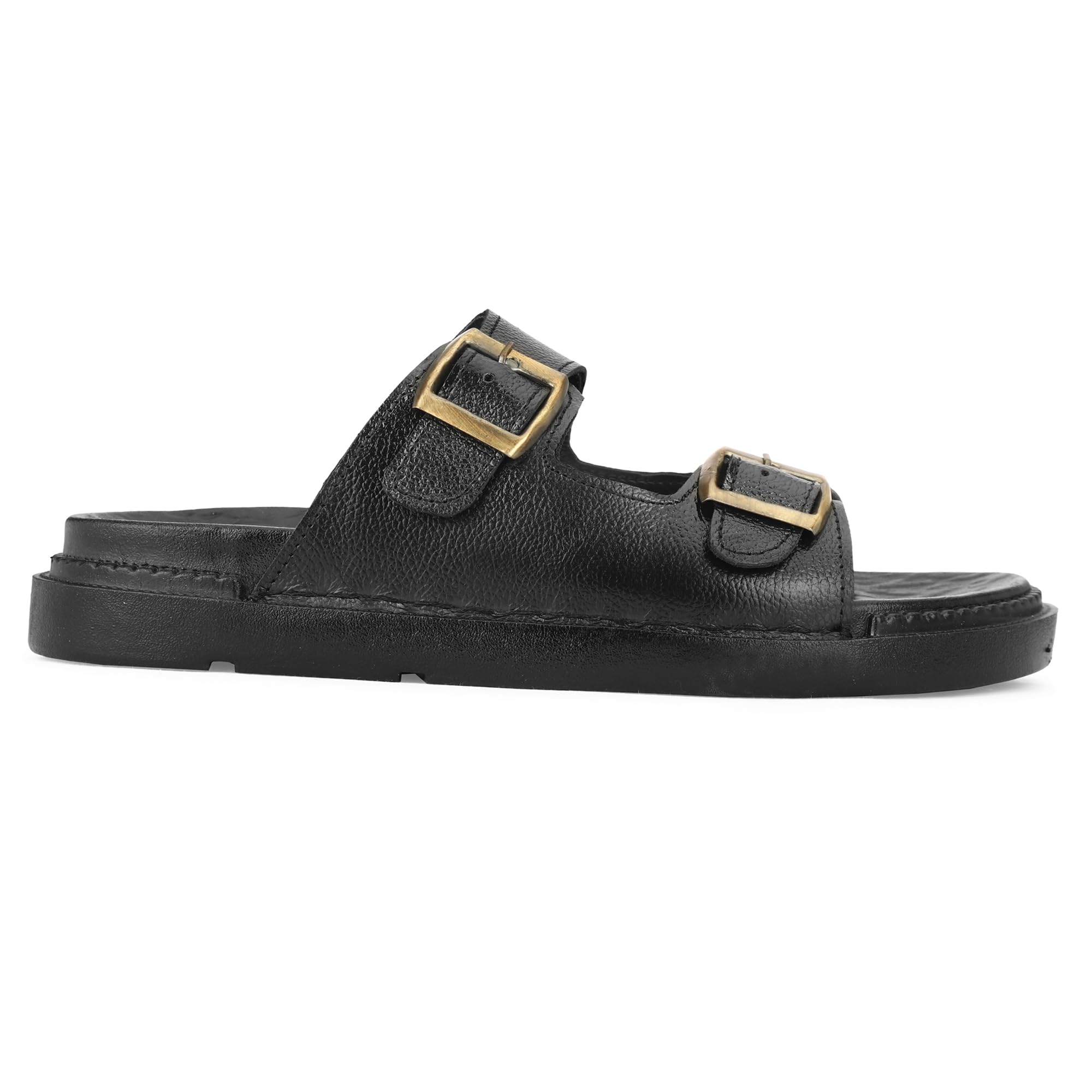 sadeba Men's Buckle Toe Post Sandals, Lightweight Casual Comfort Slides-picture-37
