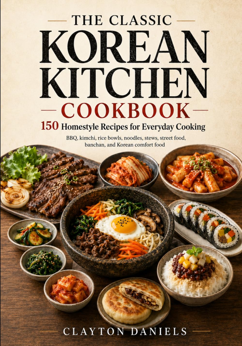 The Classic Korean Kitchen Cookbook: 150 Homestyle Recipes for BBQ, Kimchi, Rice Bowls, Noodles, Stews, Street Food, Banchan, and Everyday Cooking (The Asian Country Kitchen Series)