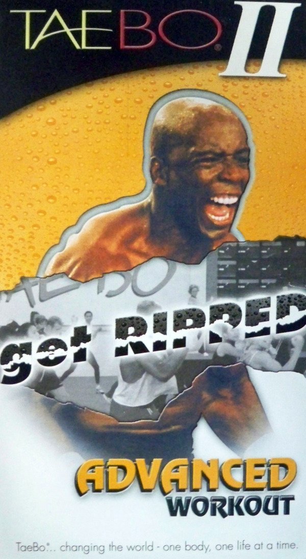 Tae Bo II Get Ripped Advanced Workout VHS