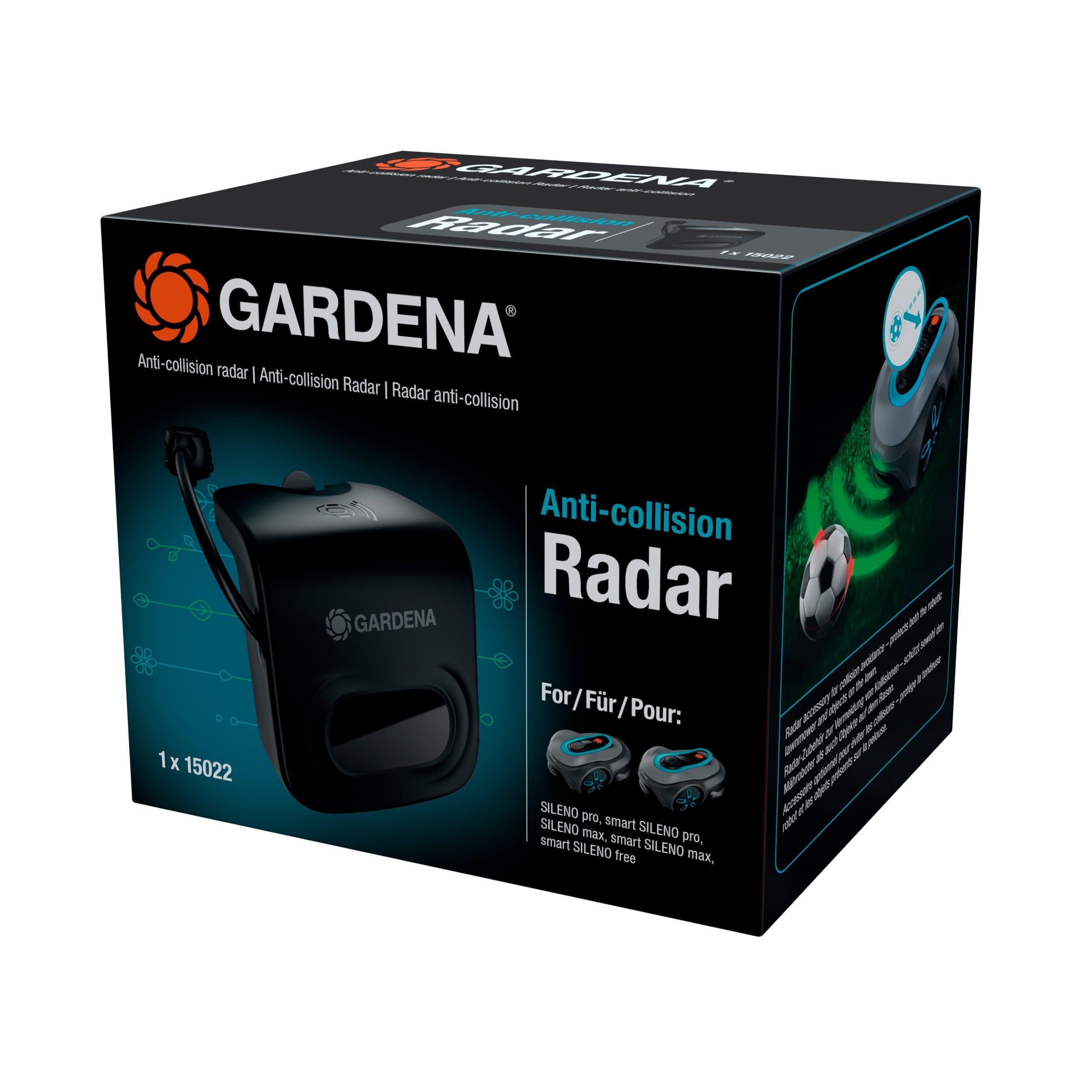 GARDENA Radar anticollisione per robot rasaerba SILENO (smart)
