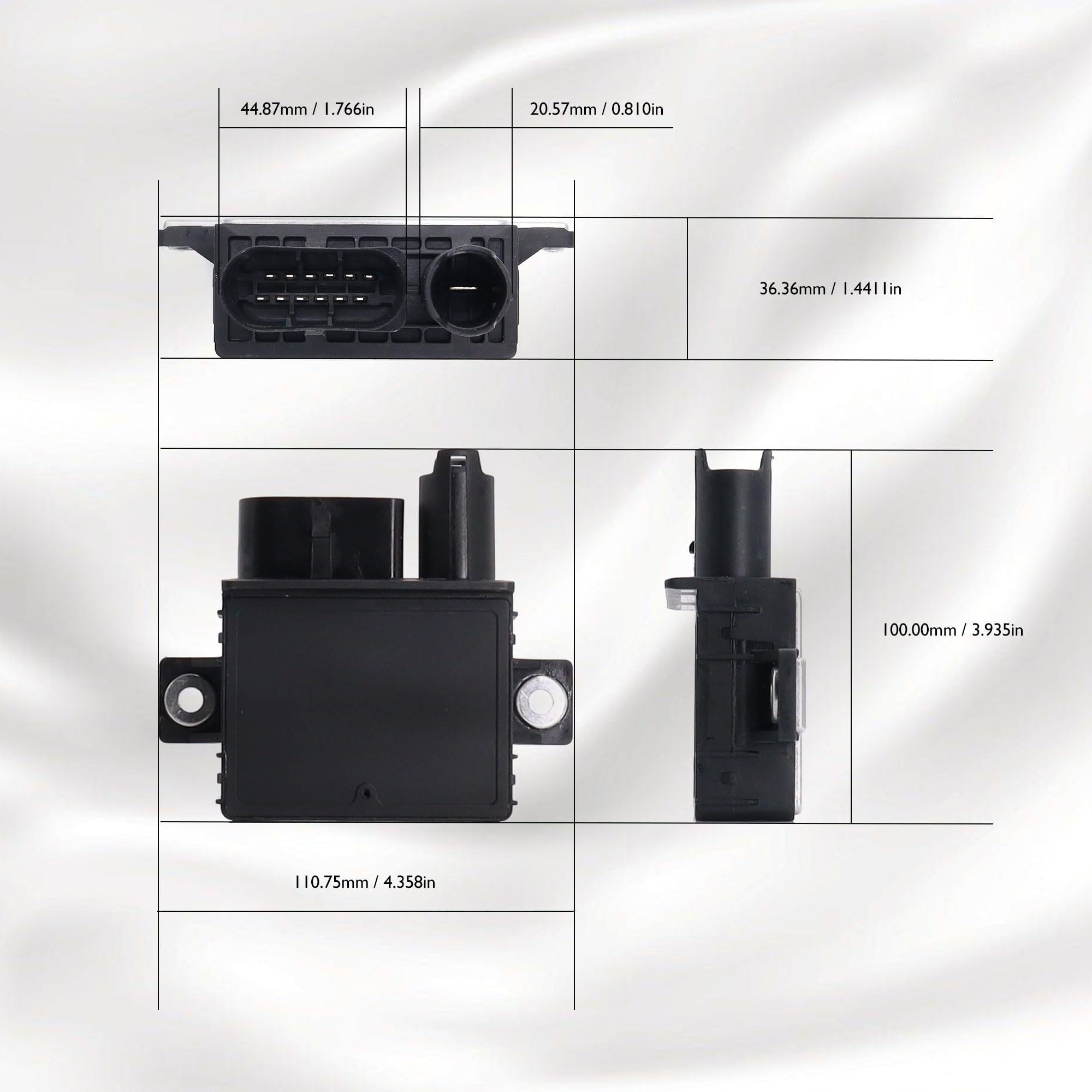 GSE105 Centralina tempo di accensione 132193 Compatibile con E81-88 E90-93 E60 E61 X1 E84 X3 E83 1 Series 2004-2013 3 Serie 2004-2013 5 Serie 2005-201010 X. 1 200 9-2015 X3 2007-2011