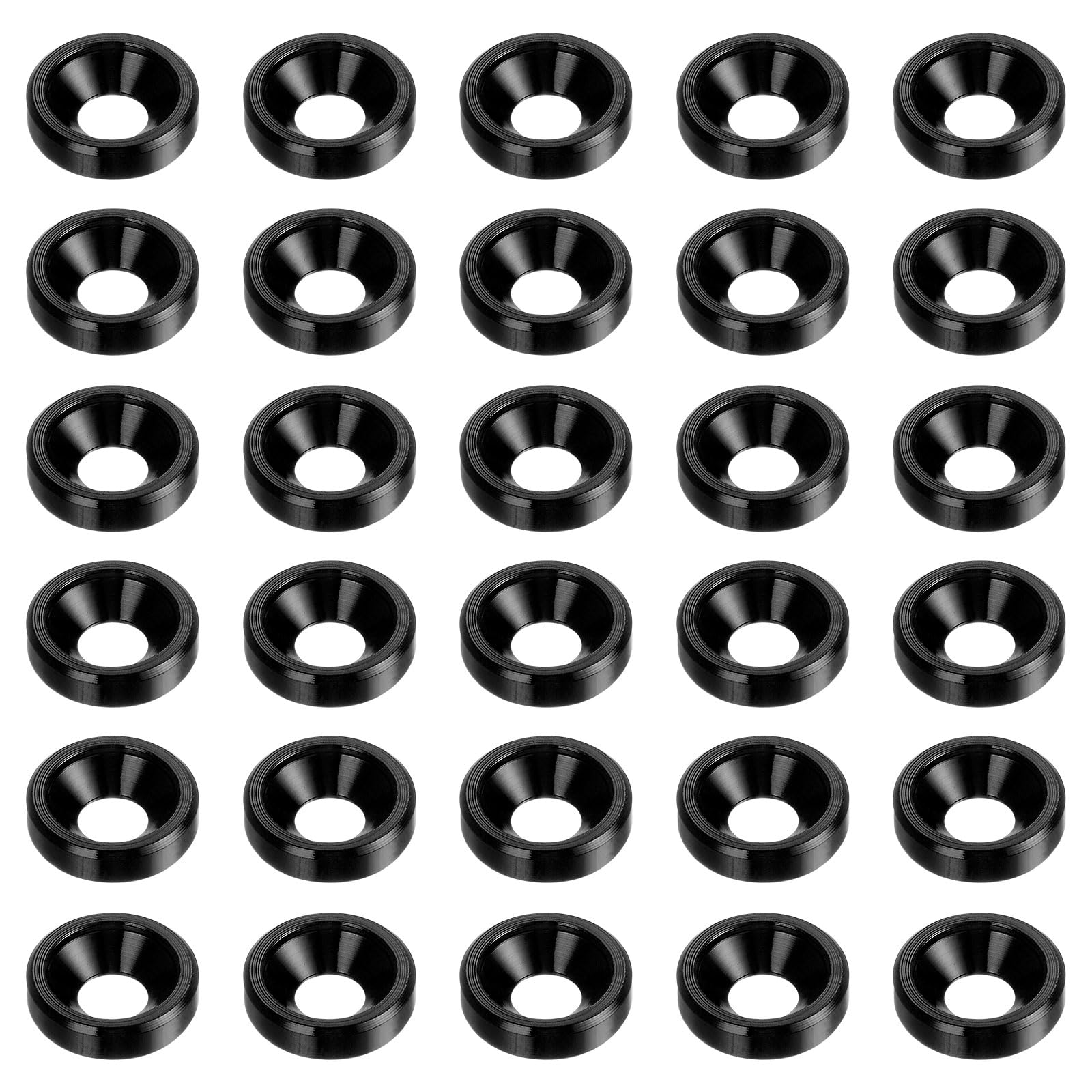 HARFINGTON M4 Countersunk Washers - Silver -9
