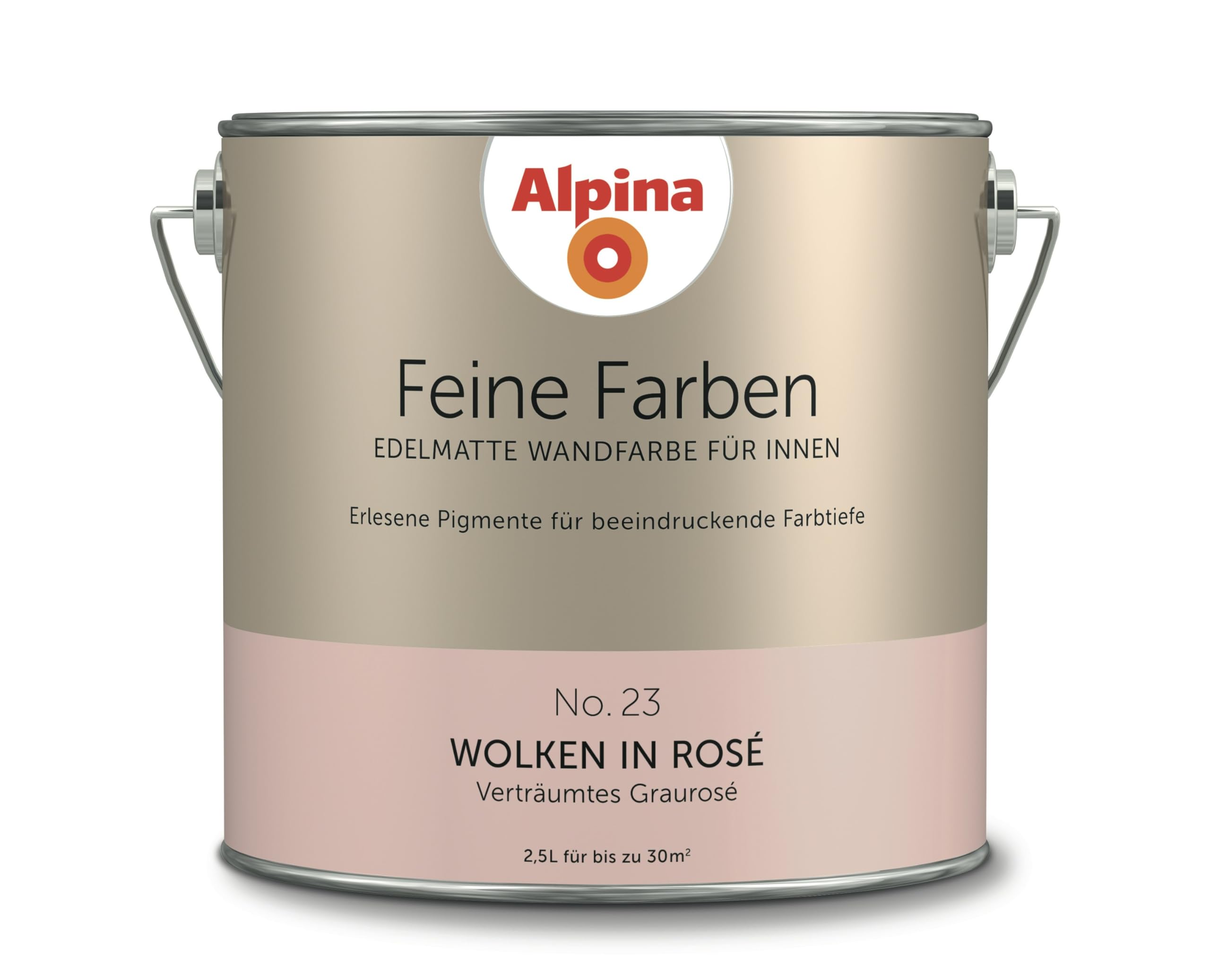 Alpina Feine Farben – No. 23 Wolken in Rosé