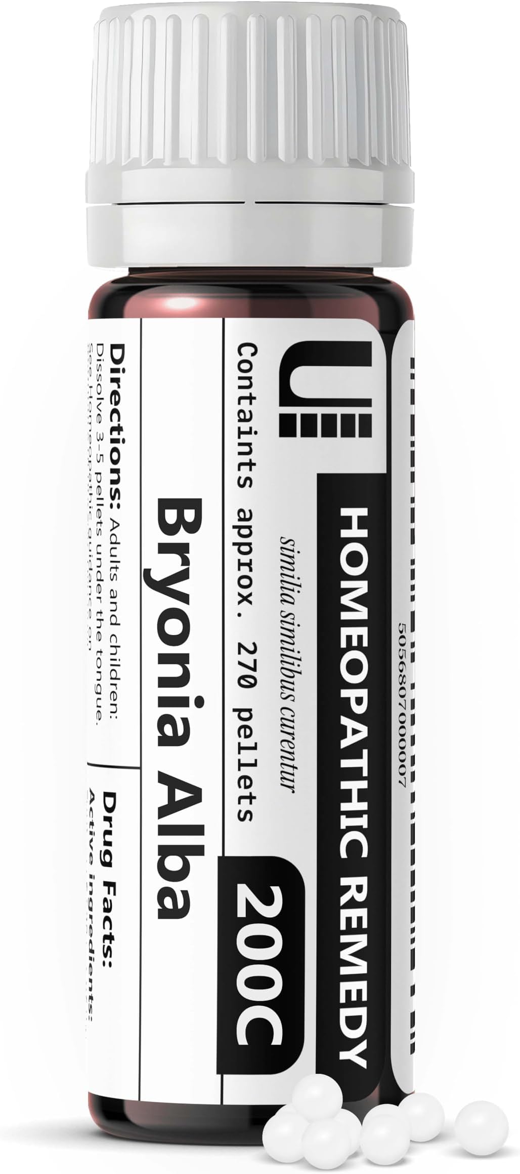Bryonia Alba 200C Homeopathic Remedy - 200 Pellets,