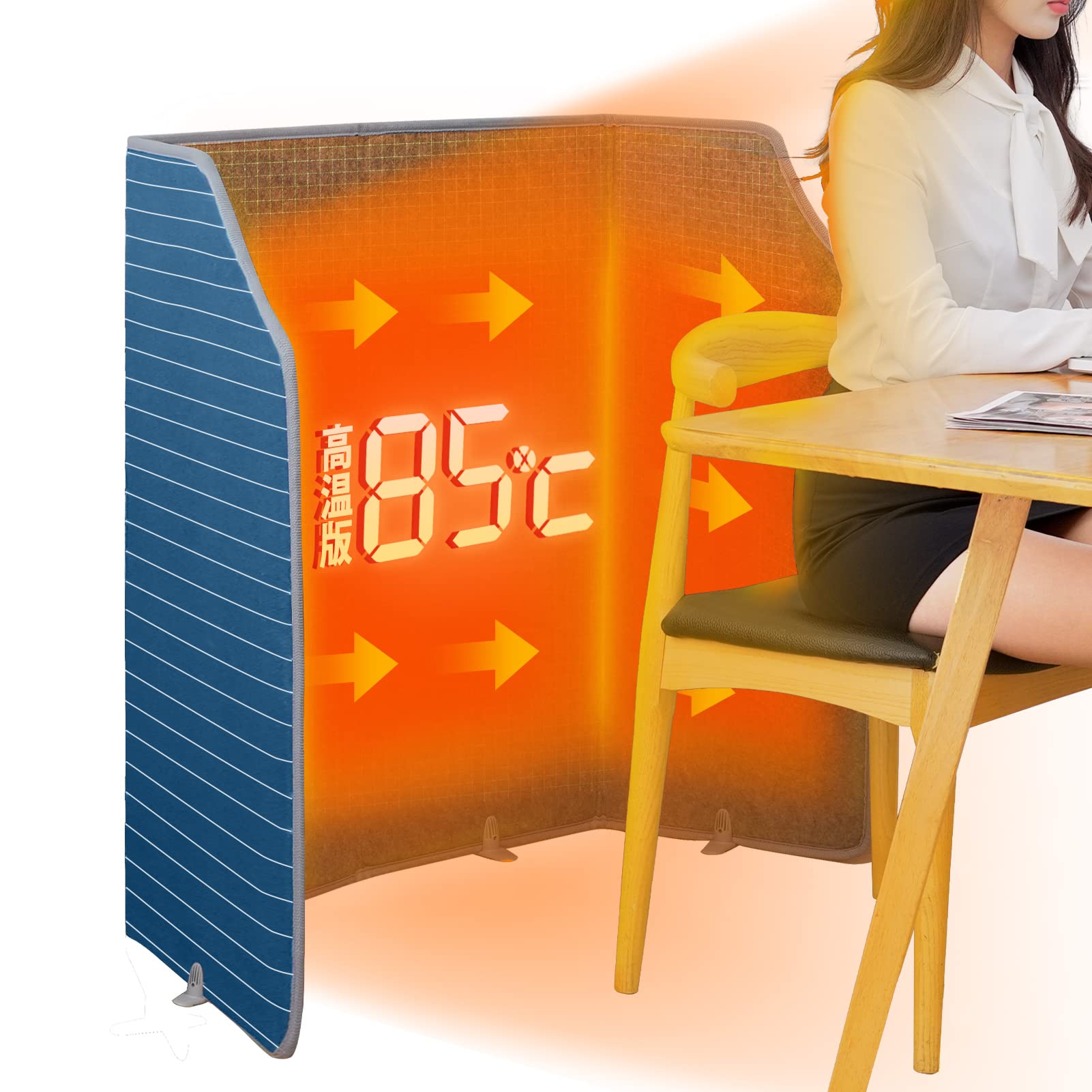 Amazon.co.jp: YUSIDO パネルヒーター 【高温版85℃】 背中用ヒーター