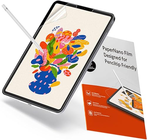 KCT Paquete de 2 protectores de pantalla Paperfeel compatibles con iPad Pro de 11 pulgadas (2022, 2021, 2020 y 2018), iPad Air 5ª y 4ª (10.9