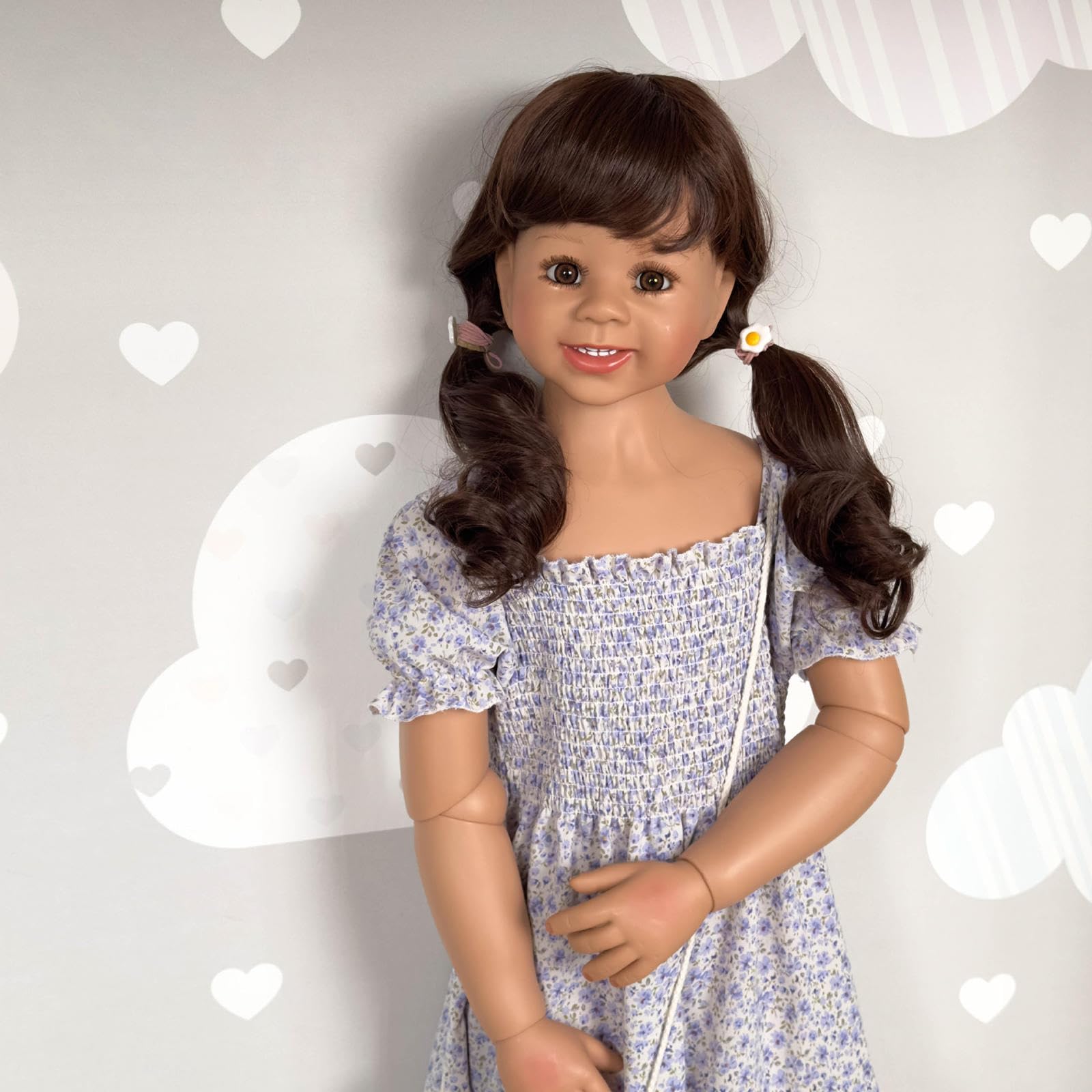 Amazon.co.jp: リボーン幼児人形女の子巨大120センチメートル47インチ
