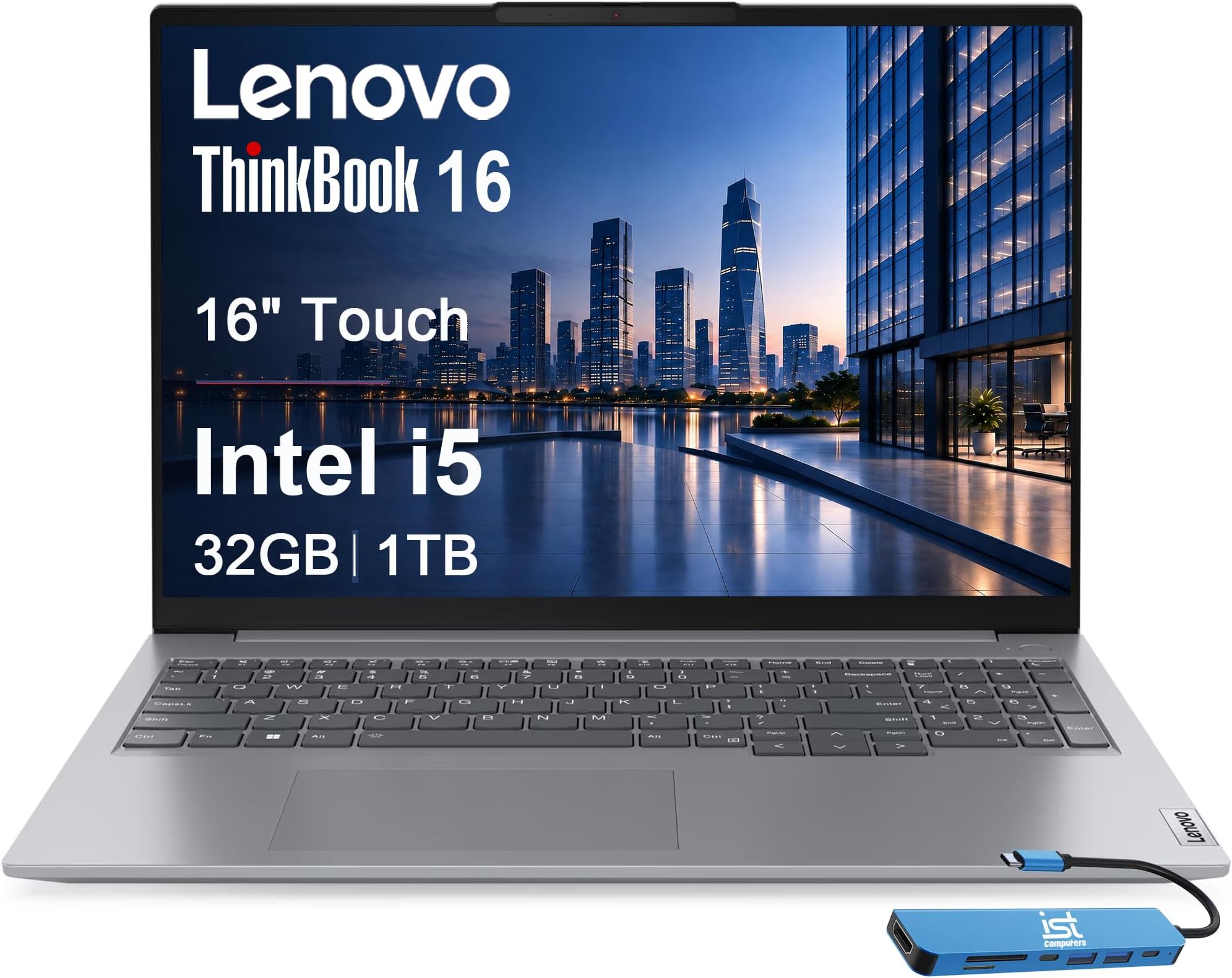 Lenovo (Upgraded) ThinkPad E16 Business Laptop (16" FHD+ Anti-Glare, Intel 13th Gen 10-Core i7-1355U, 40GB RAM, 1TB SSD), Backlit, Fingerprint, IST Hub, FHD Webcam, Wi-Fi 6, Win 11 Pro, Black