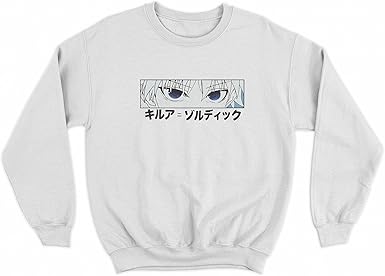 hxh killua eyes moletom com capuz