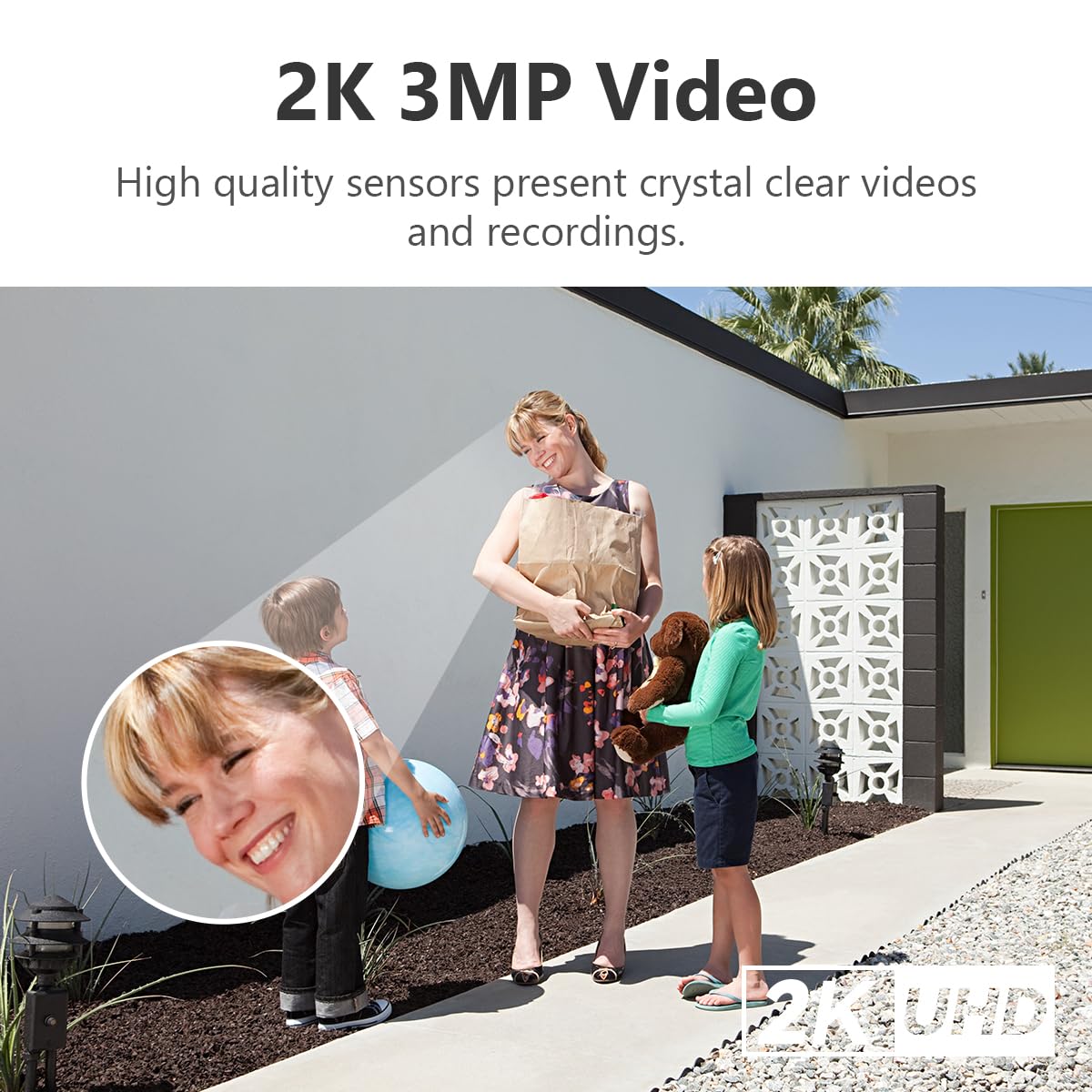 Imou Video Doorbell Set 30°Pan Lens Doorbell Camera Wireless Human Detection Two-way Talk Doorbell Motion Sensor con suoneria Impermeabile, durata della batteria 120 giorni