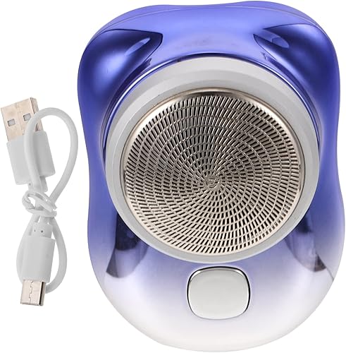 Miniatura 7 de FRCOLOR 2pcs Electric Shaver Electric Shaving Razor Travel Mini Razor Wet and Dry Shaver Electric Head Shaver Hair Trimmer for Men Hair Removal abs