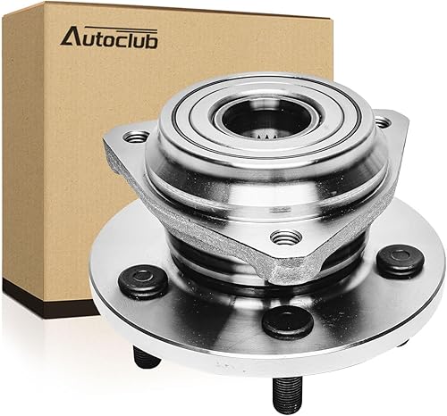 AUTOCLUB Buje de rodamiento de rueda delantera para Jeep Grand Cherokee Wagoneer TJ Wrangler Comanche Asamblea Reemplazo 513084