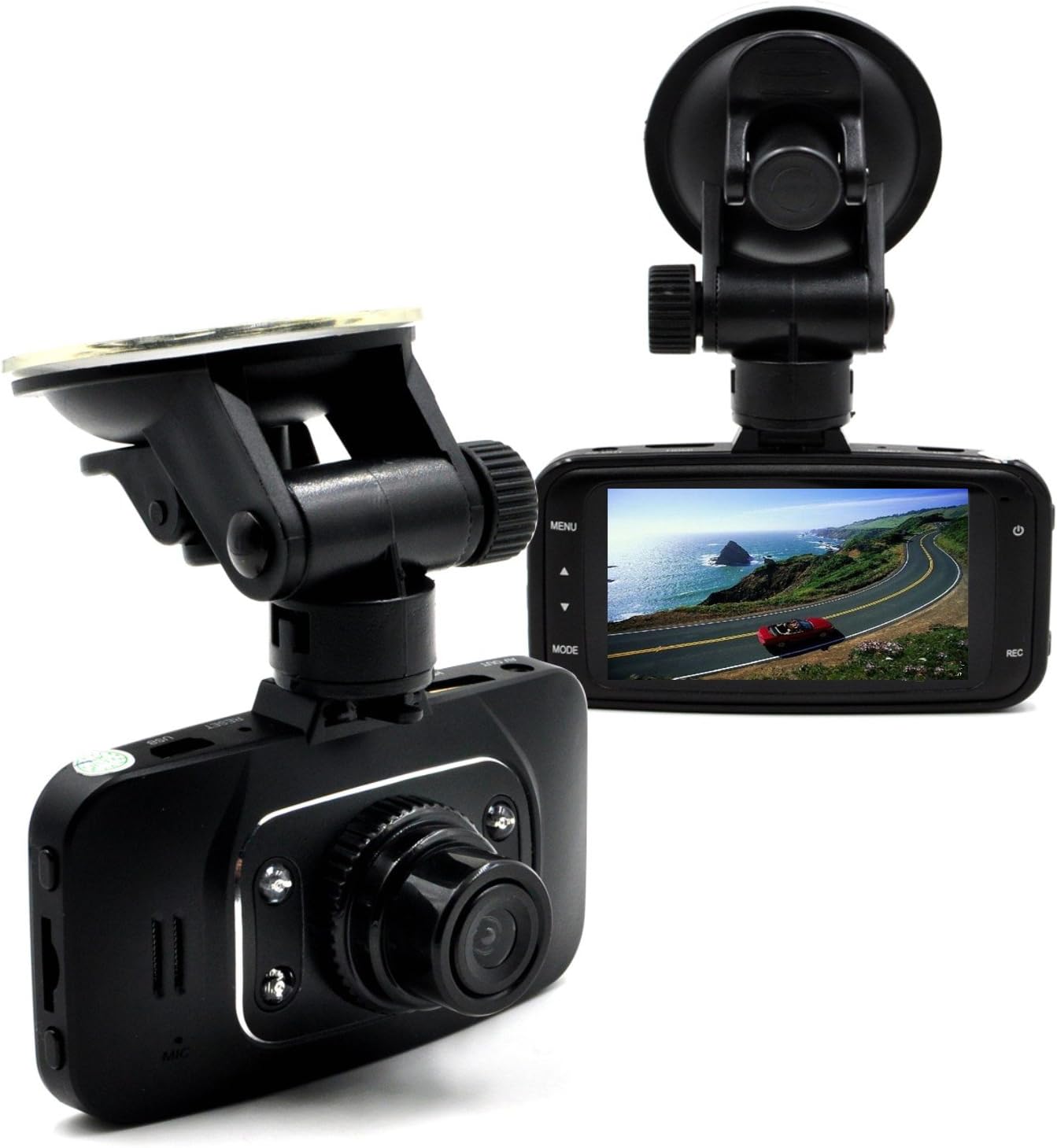 2.7 inch Car DVR 1080P FHD Road Dash Digital Video Recorder Car Camera Camcorder with Night Vision and Motion Detection / G-Sensor