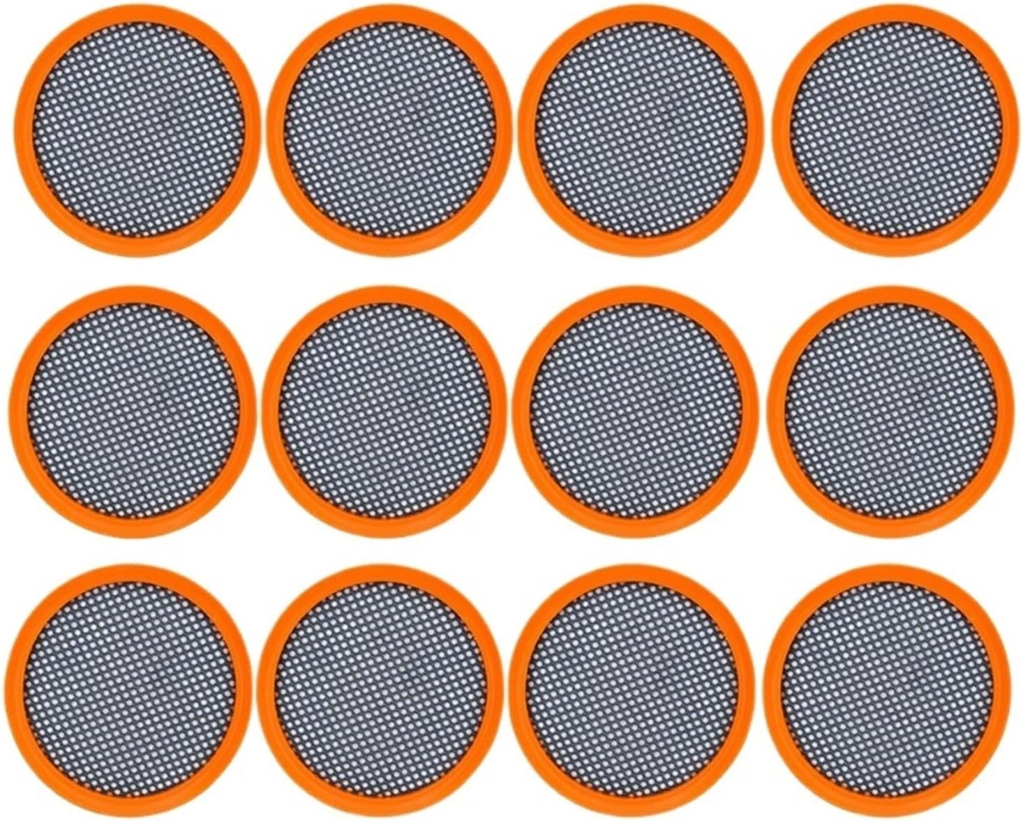 Compatible for Philips.Compatible for Speed Pro.Compatible for Aqua FC6721 FC6722 FC6723 FC6724 FC6725 FC6726 FC6727 FC6728 FC6729 Hepa Filter Parts (Color : 12pcs)