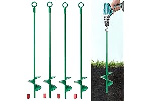 Reliable 18-Inch Shed Anchors: Secure Your Structures with Extended Helix Earth Anchor Kit