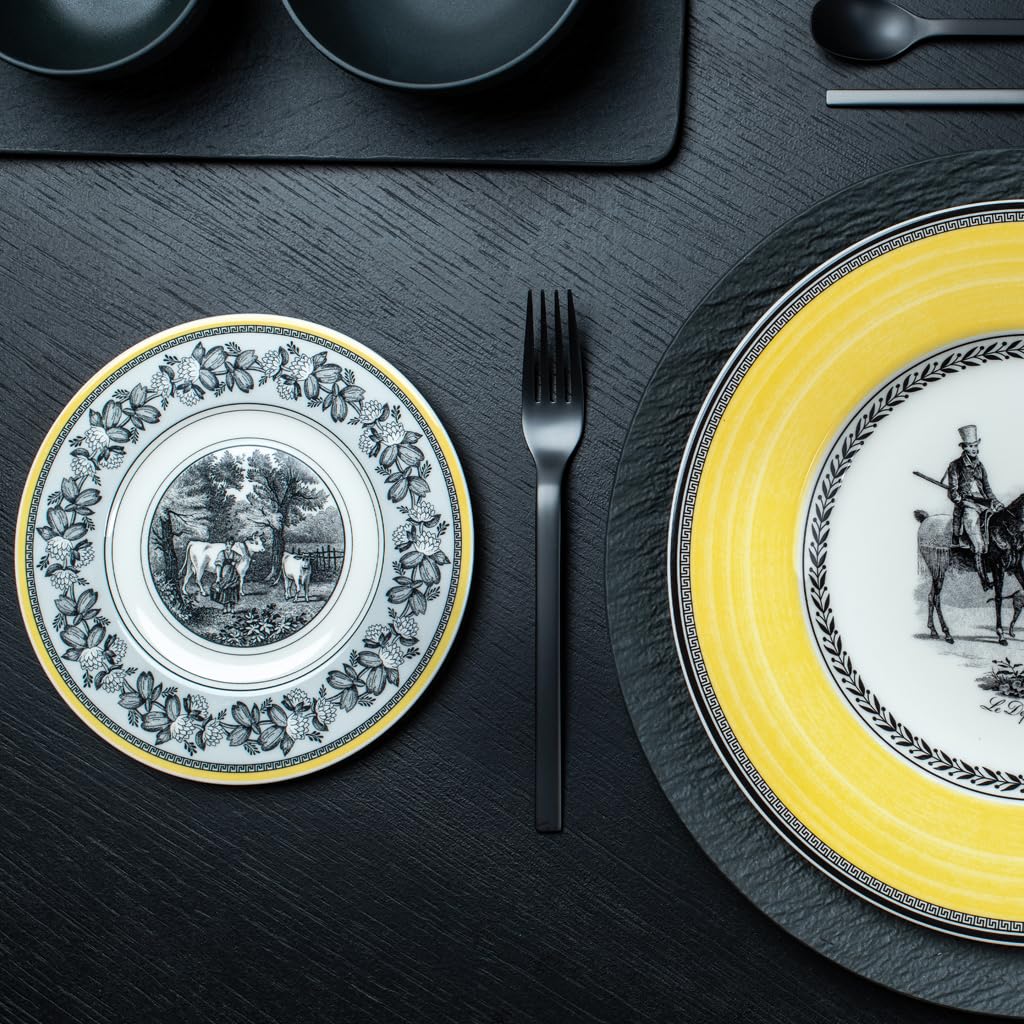 Villeroy & Boch 10-1067-2660 Assiette à Pain Porcelaine Jaune 18 x 18 x 9 cm 1 Assiette