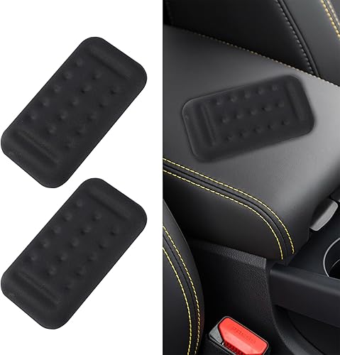 2 fundas para reposabrazos de automóvil, accesorios para el interior del automóvil, almohadillas para el codo, almohadillas de apoyo para