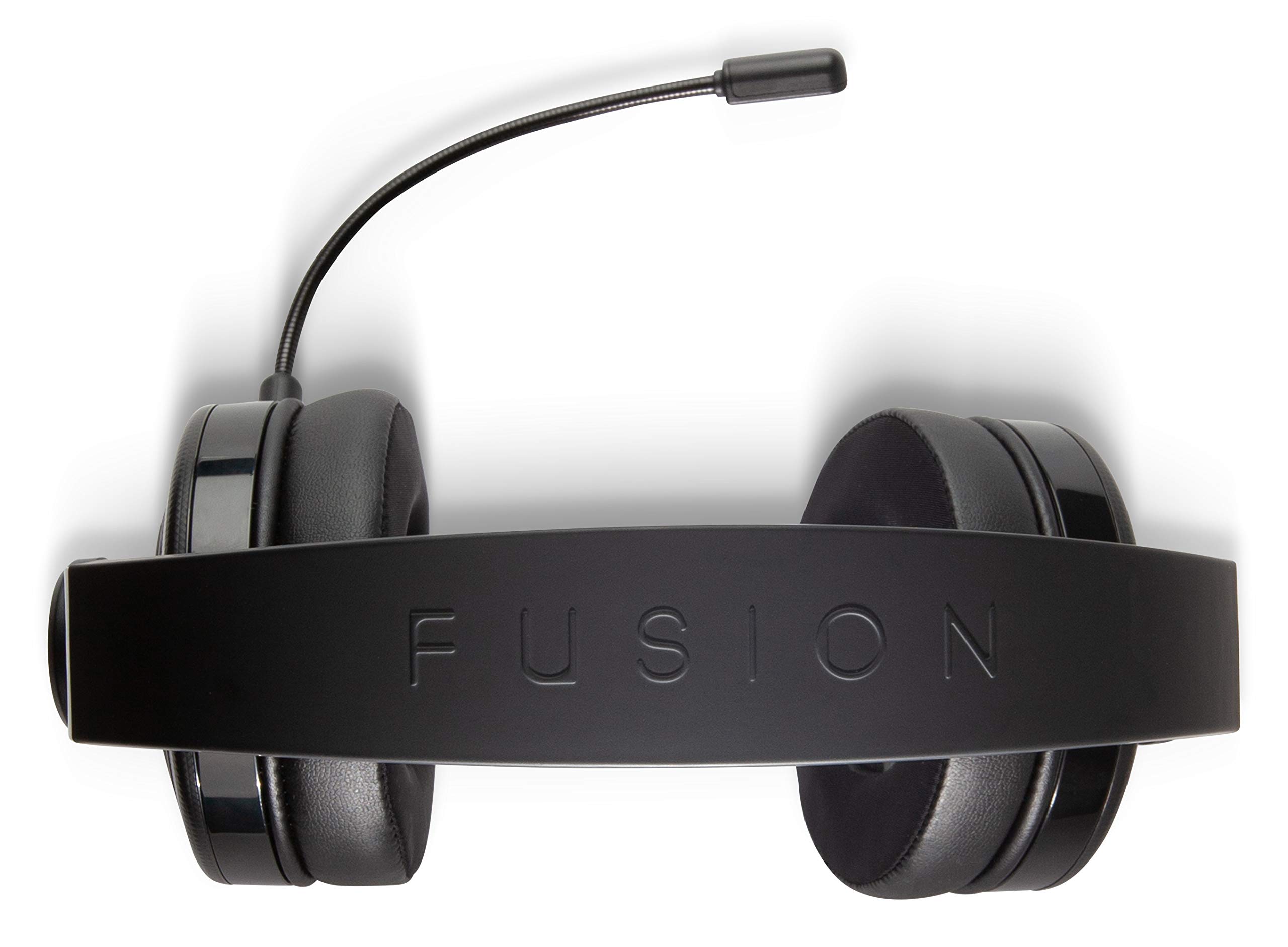 PowerA Fusion Pro, cuffie da gioco cablate per PlayStation 4, microfono rimovibile, cuffie da gioco portatili, memory foam, controllo del volume sui padiglioni auricolari, cuffie