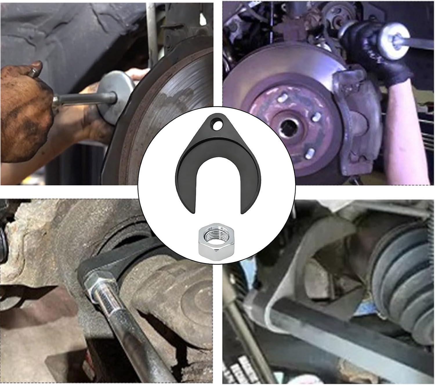 Vehicle Front Wheel Drive CV Joint Puller Adapter, S