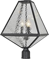 Vista 1 de Brian Patrick Flynn para Crystorama Glacier 3 - Poste grande para exteriores color negro claro