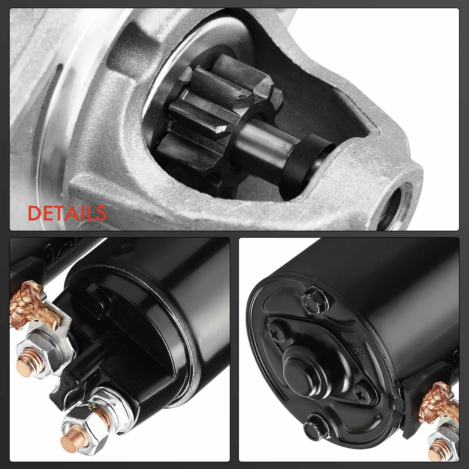 Frankberg Anlasser Starter 1,2KW Kompatibel mit 1er E81 E82 E87 E88 2004-2011 3er E90 E91 E92 E93 2004-2013 5er E60 2006-2009 X1 E84 2010-2015 X3 E83 2005-2010 Replace# 12412354706