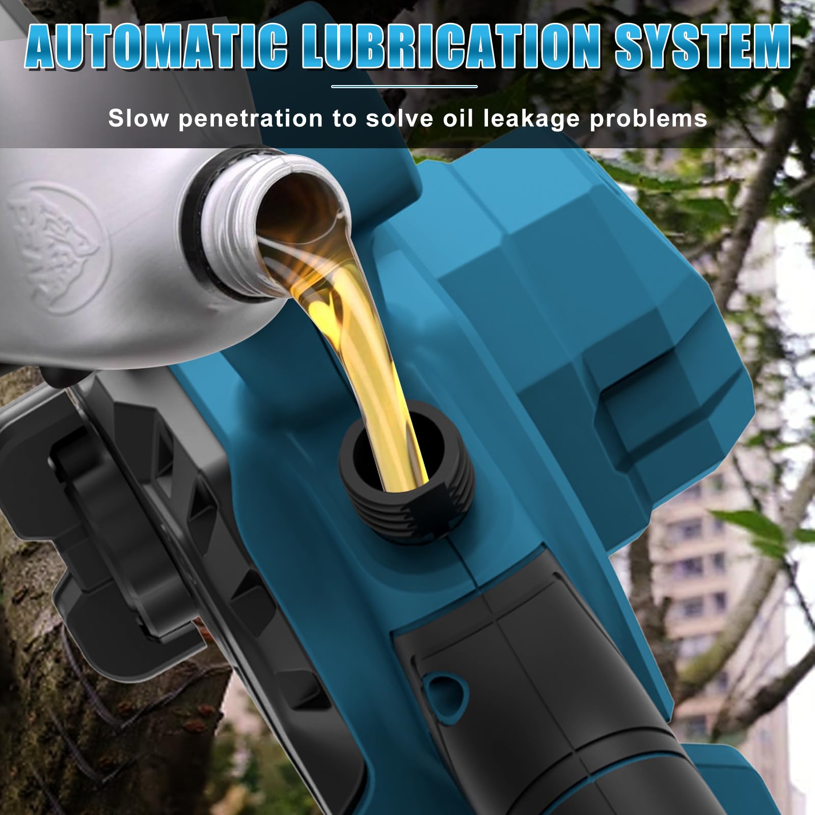 WingFly Mini Motosega a Batteria Compatibile con Makita 18V, 6 Pollici