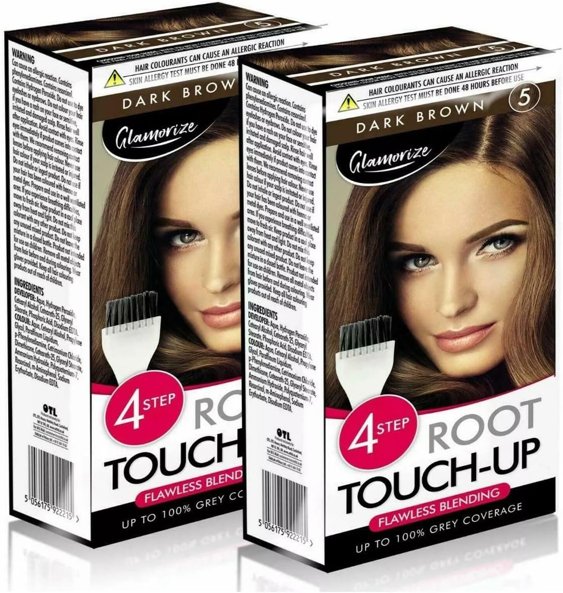 2pk Root Touch Up Brown Hair Dye