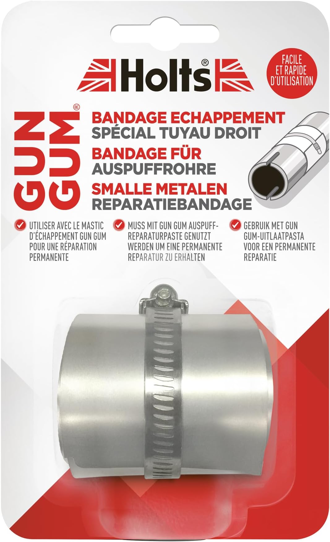 1831577 Gun Gum Narrow Metal Repair Bandage