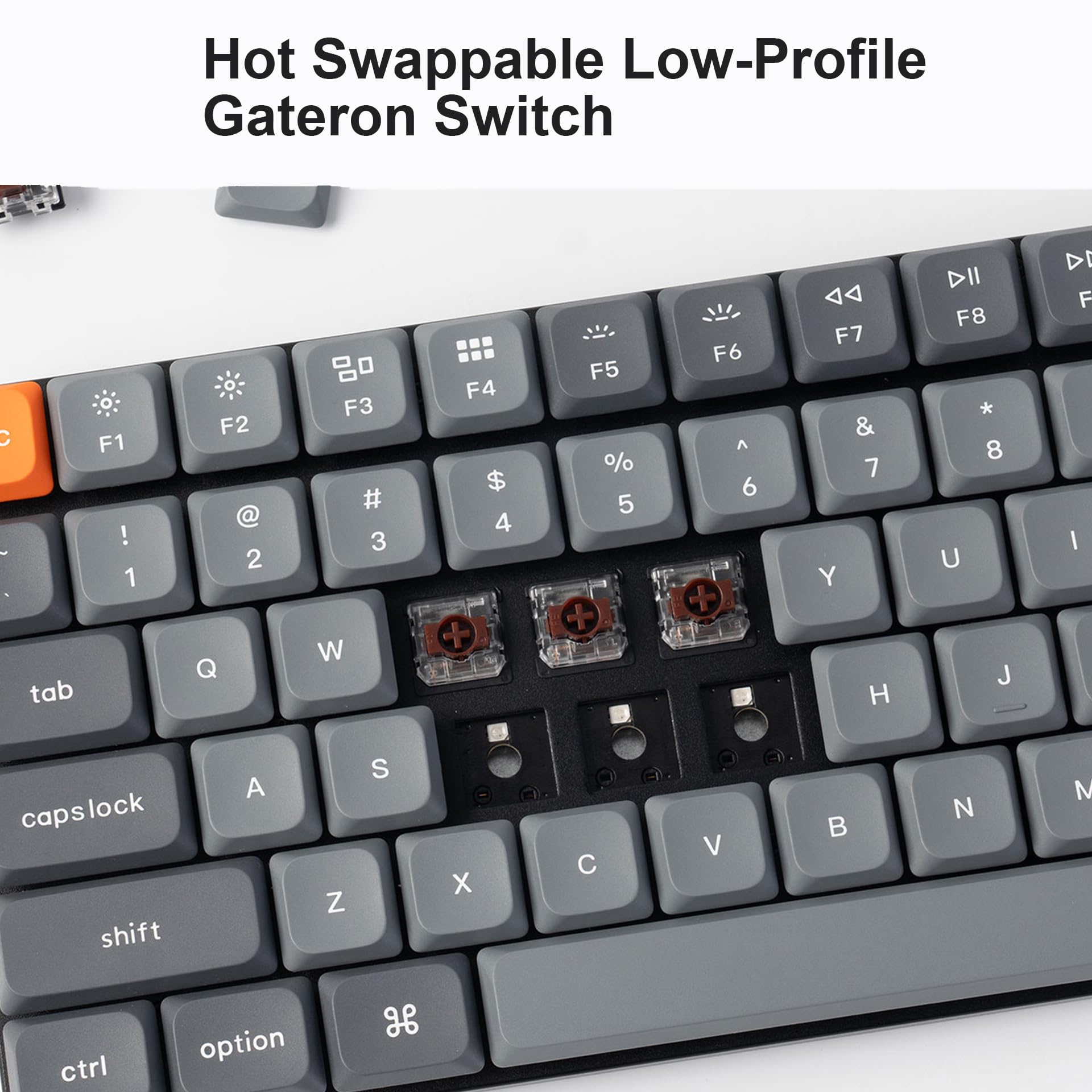 Amazon.com: Keychron K17 Max 96% Layout Ultra-Slim Wireless Custom