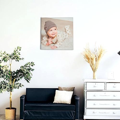 Miniatura 4 de Lienzo enmarcado personalizado con tu decoración de pared para hombres, regalo de novio, imagen personalizada a lienzo