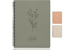 Aesthetic Spiral Notebook Journal For Women - A Perfect Companion For Writing Enthusiasts