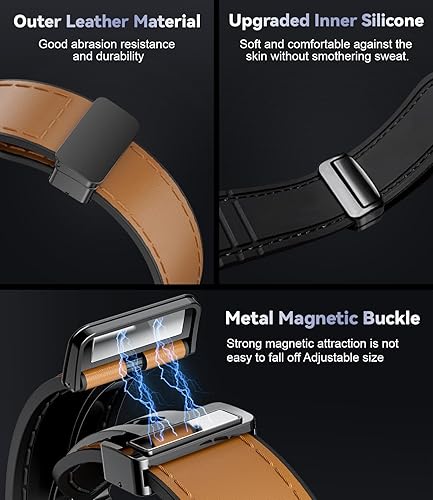 Miniatura 8 de Relojes inteligentes con GPS integrado, rastreador de actividad AMOLED de 1.43 pulgadas con linterna LED, brújulabatería de 530 mAh, monitor de