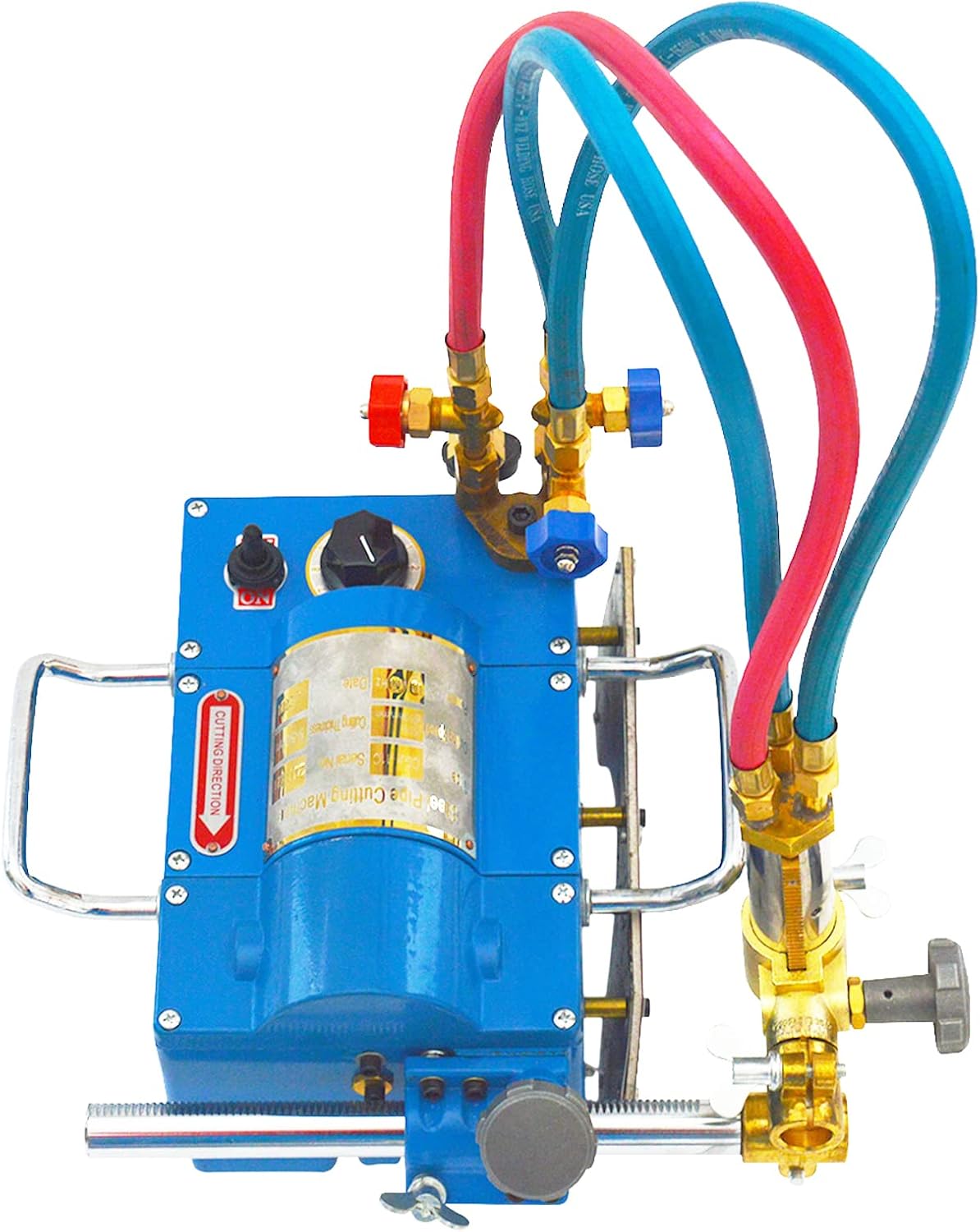 Electromagnetic Gas Pipe Cutting Machine Torch Burner Beveler 110V CG2-11C Pipeline Gas Cutting Machine Cutting Tube Thickness 0.2’-4’