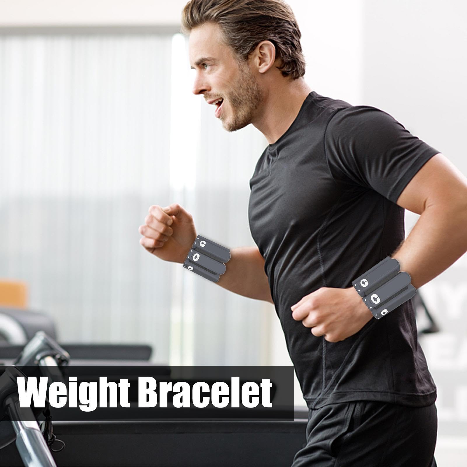 Pesas De Muñecas Y Tobillos Brazalete Correa Tobillo Muñeca | Accesorios de Musculación Pilates, Aeróbic, Entrenamiento Físico, De Fuerza, Jogging, Gimnasia, Para Hombres Y Mujeres