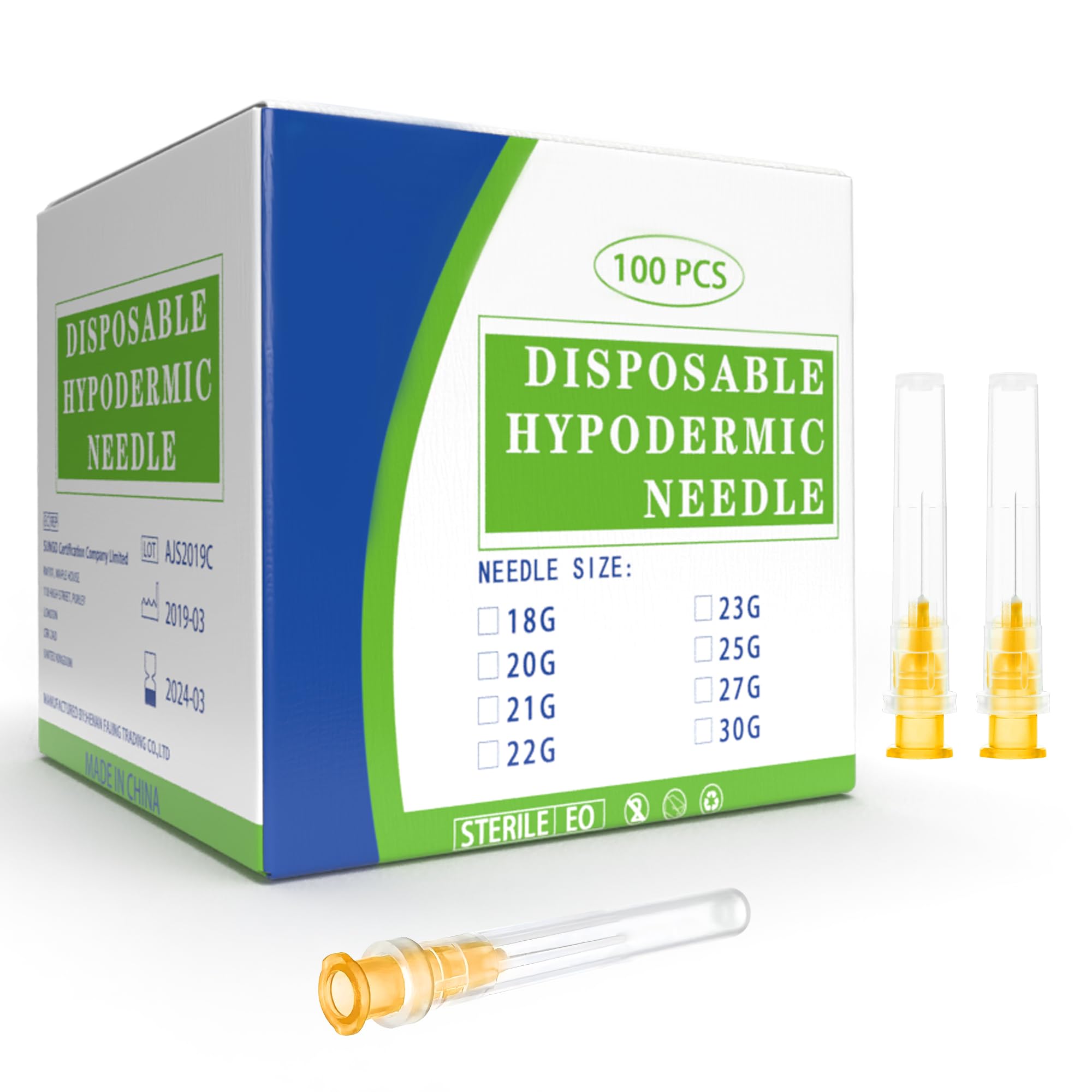 32 Gauge 0.15 inch/4mm Disposable Needles, Luer Lock Dispensing Needle Accessorie, Individual Packaged, Pack of 100 — Amazon image 23