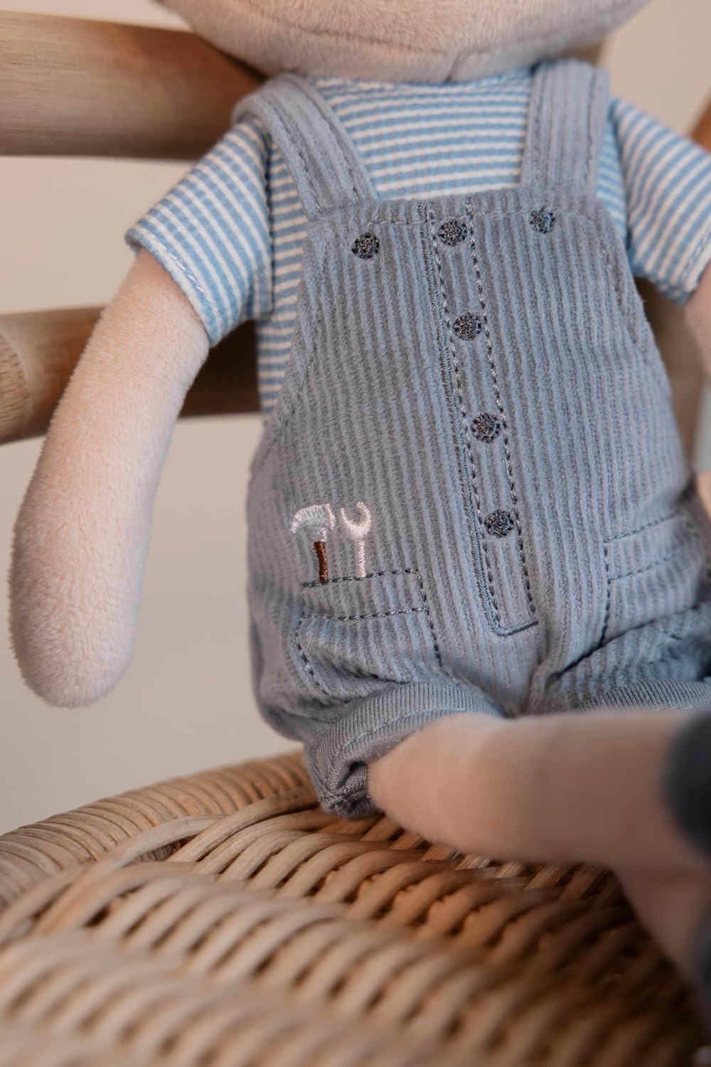 Little Dutch Muñeca de tela suave – Muñeca Jim – 35 cm grande – para niños a partir de 12 meses - 5